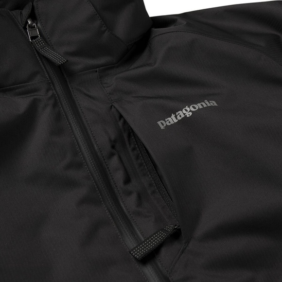 EUC Patagonia Snowshot Jacket Youth (M) Black - Picture 5 of 16